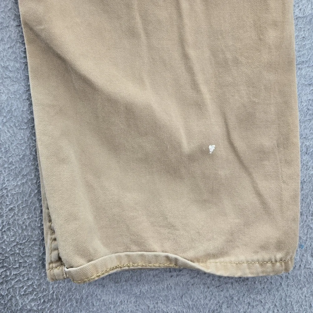 Polo Ralph Lauren‎ Men Pants 34X30 Khaki Pony Embroidery Straight Twill 650